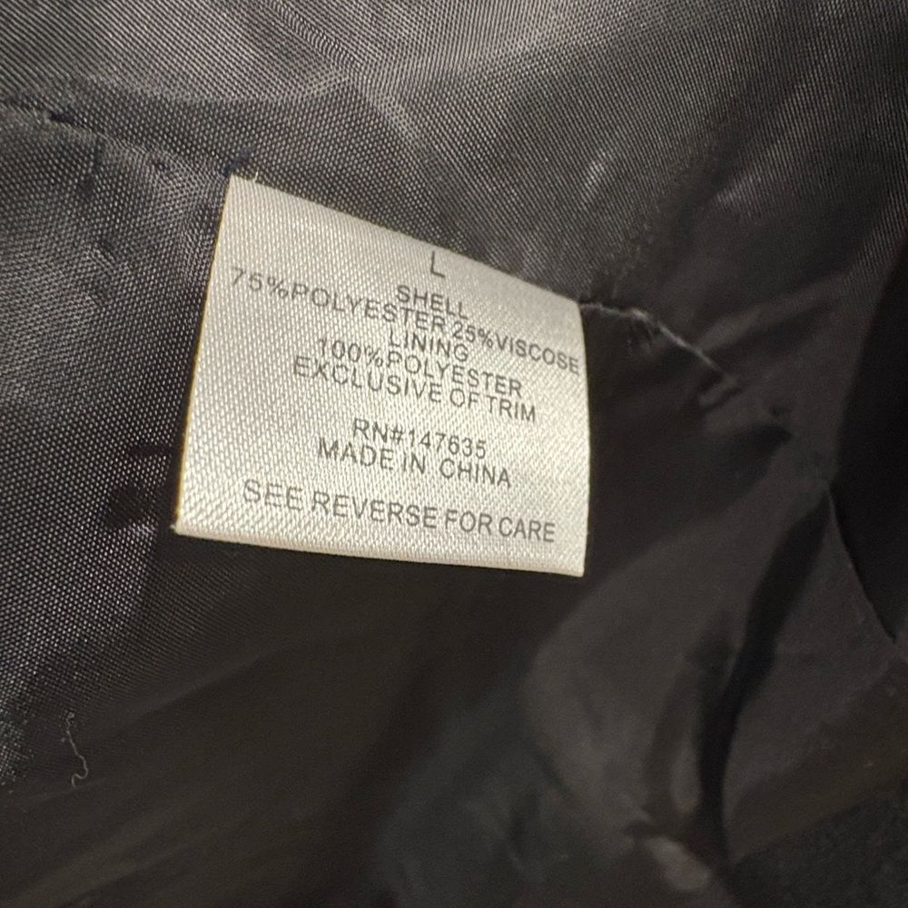 Romeo & Juliet Couture Black Blazer with Gold Buttons - Picture 6 of 14